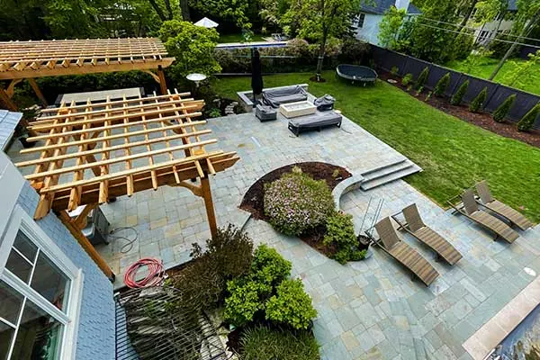 Outdoor living space in Glencoe